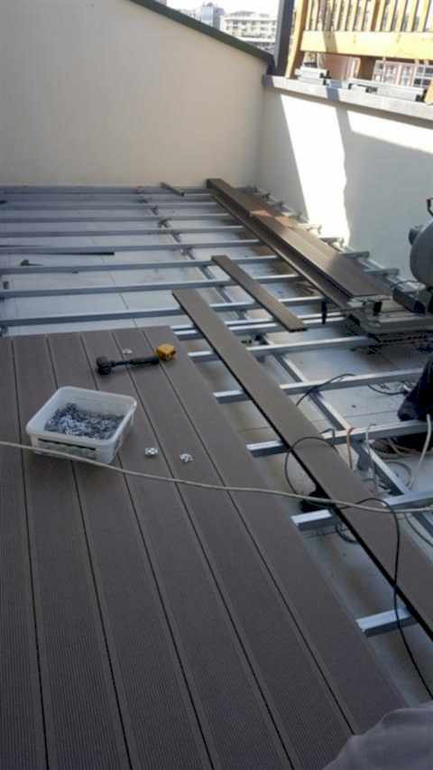 Balkon kompozit kaplama