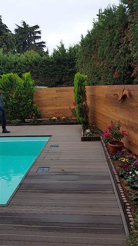 Havuz kenarı deck kaplama