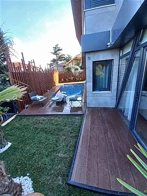 Havuz kenarı deck kaplama