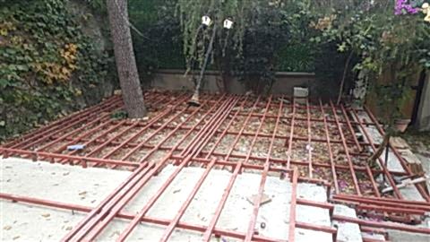 Havuz kenarı kompozit deck uygulama