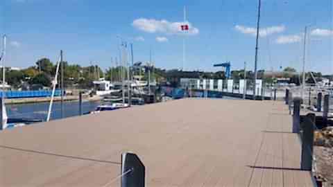 Liman kompozit deck uygulama